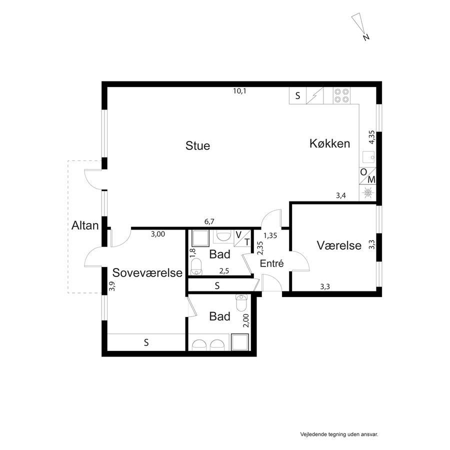 City Lux Apartment With 2 Full Bathrooms 2Tv Copenhaga Exterior foto